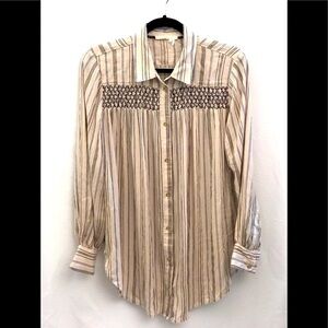 Floreat Anthropologie Northfolk Button Shirt S